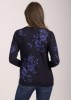 Mudflower Navy Floral Print Jumper