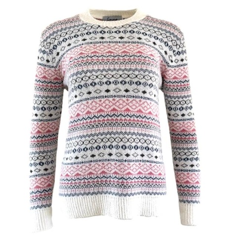 Emma Cream Fairisle Jumper