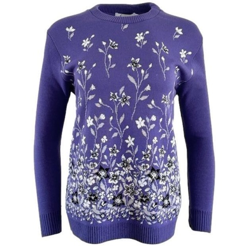 Emma Lilac Floral Jumper