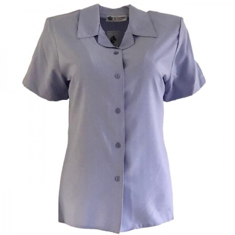 Emma Lilac Short Sleeve Blouse