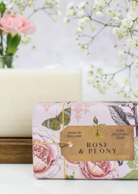 The  English Soap Company Rose and Peony Soap