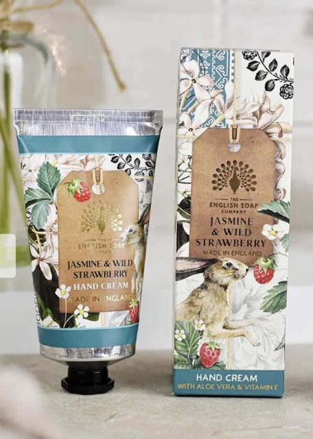 The  English Soap Company Jasmine and Wild Strawberry Hand Cream