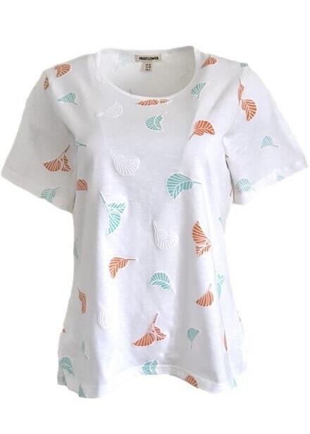 Mudflower Mint 100% Cotton T-Shirt