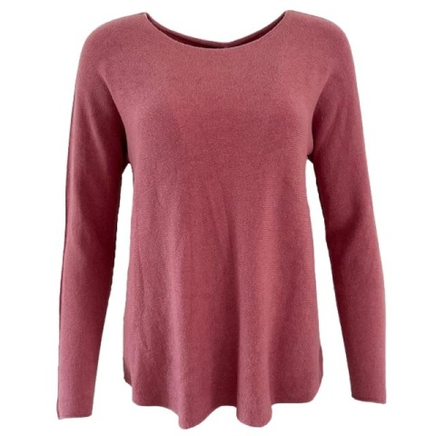 My Italy Dusky Pink Round Neck Italian Jumper