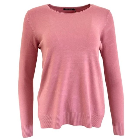 Pure and Natural Dusky Pink Round Neck Jumper