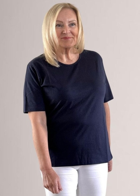 Pure and Natural Navy T Shirt