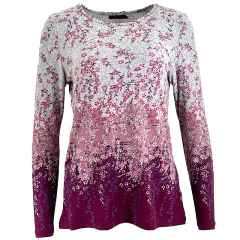 Sugar Crisp Pink Floral Jumper