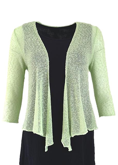 Text Light Lime Lightweight Shrug