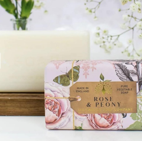 The  English Soap Company Rose and Peony Soap